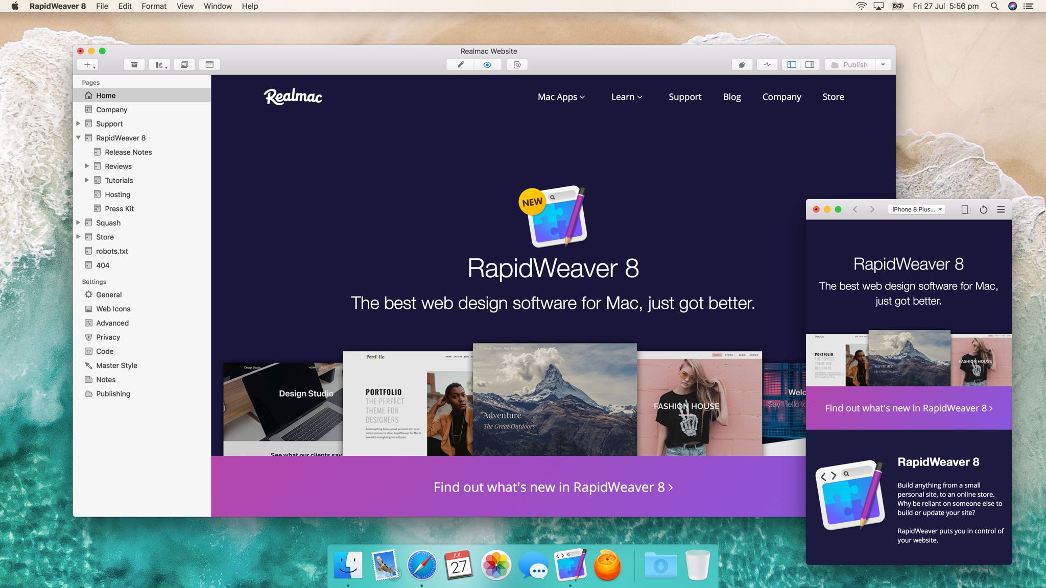 Rapidweaver 8