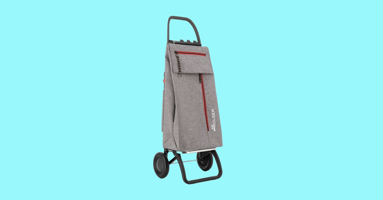 Rolser Wallaby Tweed 2-WHEEL Foldable Shopping Trolley