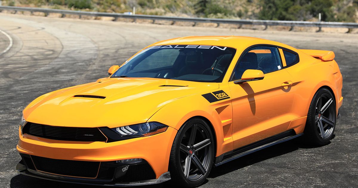 Saleen 302 Black Label Mustang