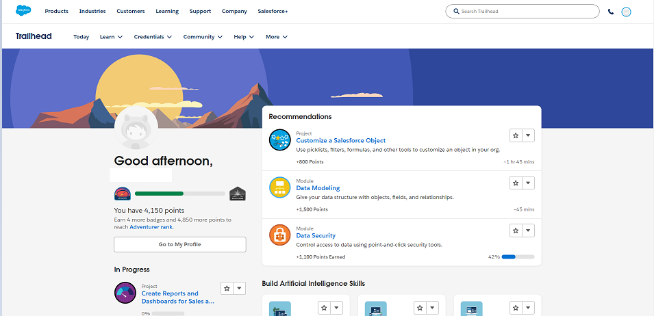 Salesforce Trailhead