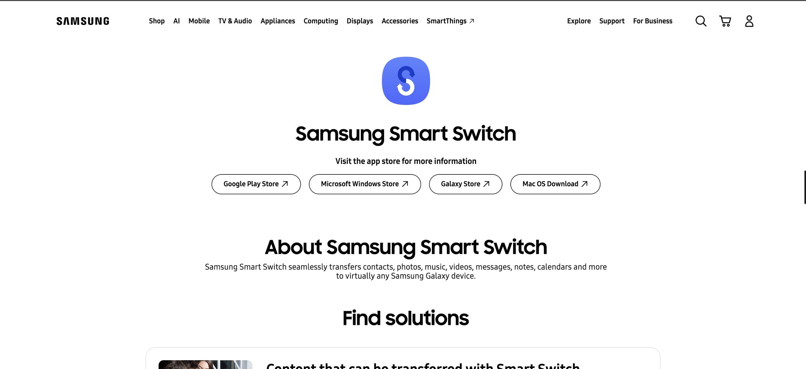 Samsung Smart Switch