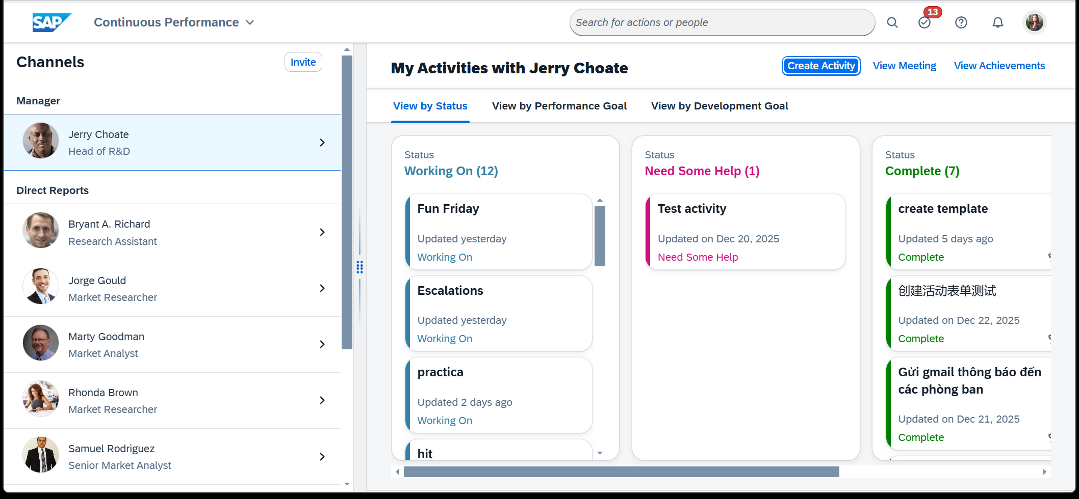 SAP SuccessFactors HR software suite