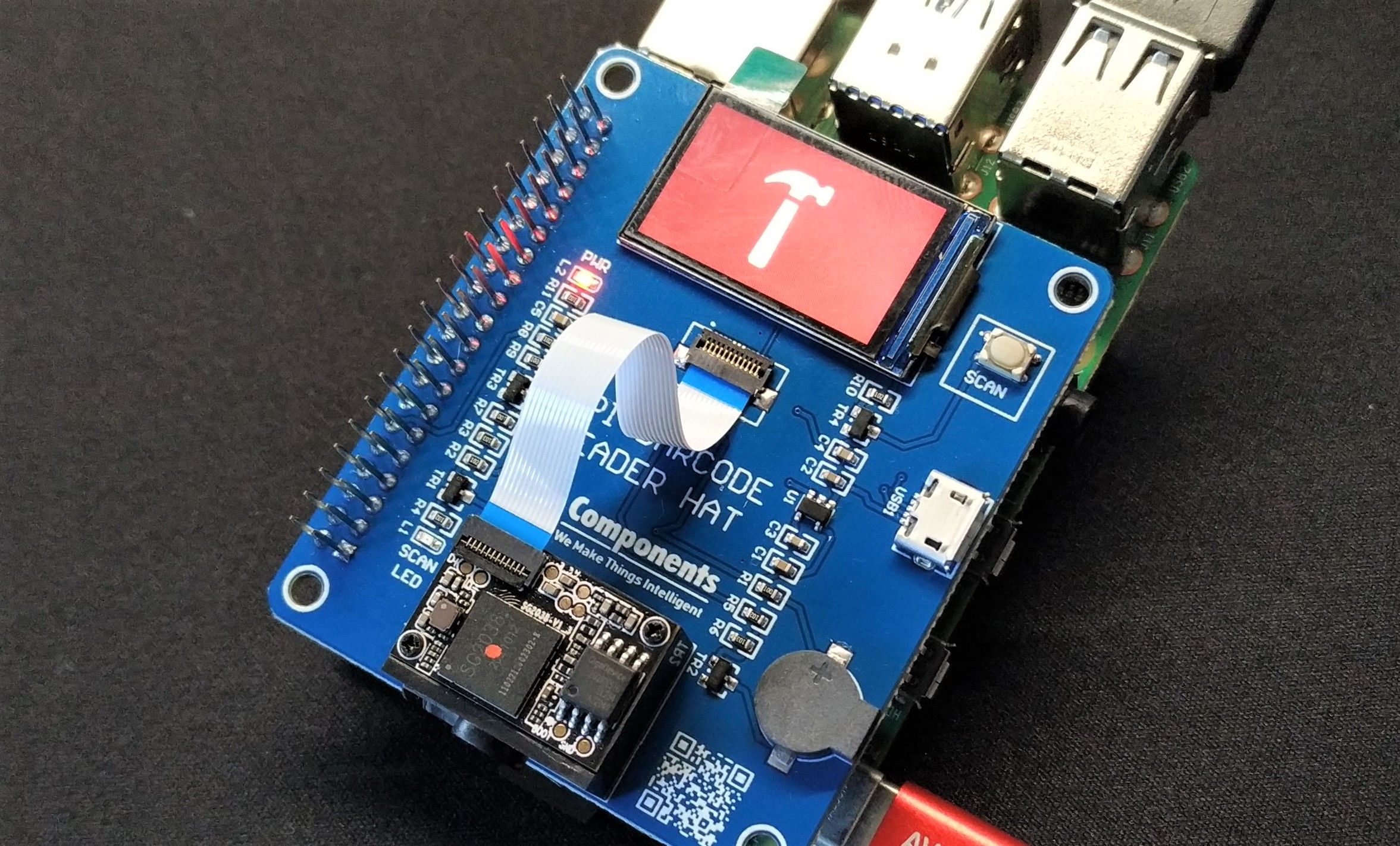 Sb Components Rpi Barcode Reader Hat