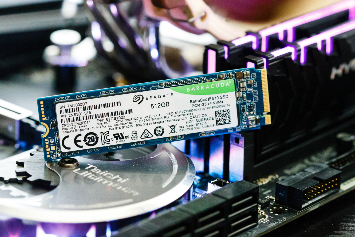 Seagate Firecuda 510 M.2 NVMe SSD
