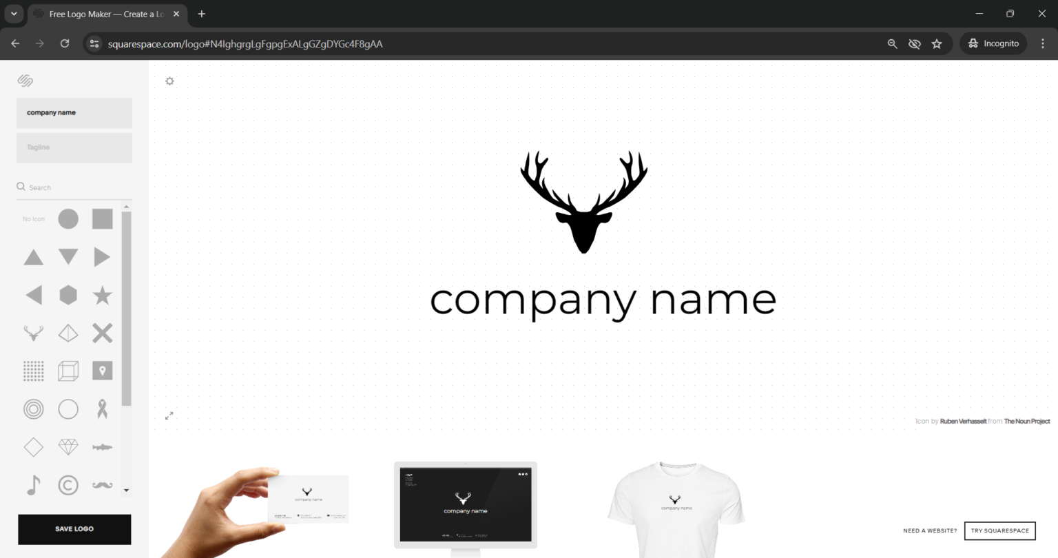 Squarespace Logo Maker