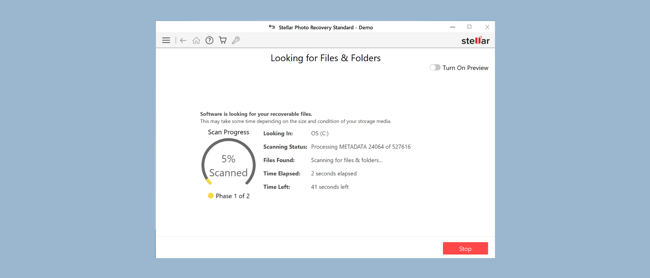 Stellar Photo Recovery