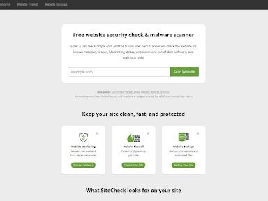 Sucuri Sitecheck