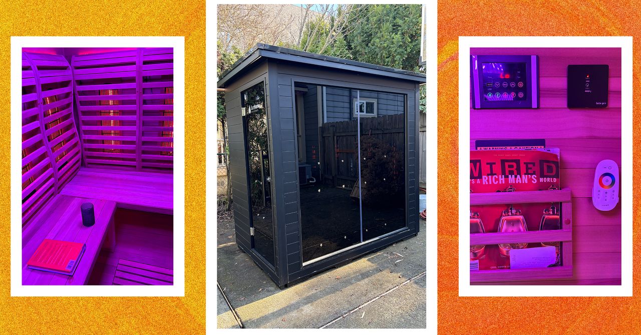 Sun Home Luminar 5-Person Sauna