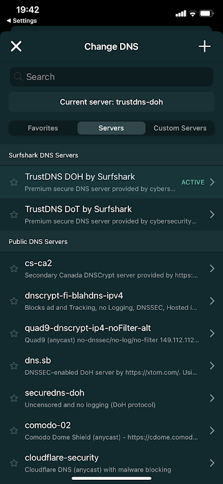 Surfshark Trust Dns
