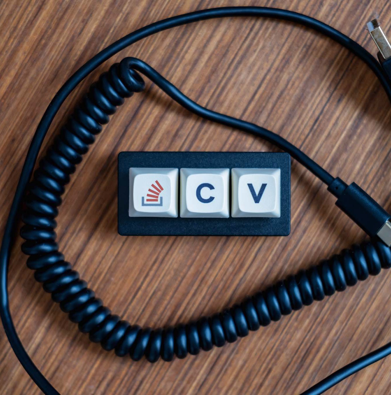 The Key (Stack Overflow-branded keyboard)