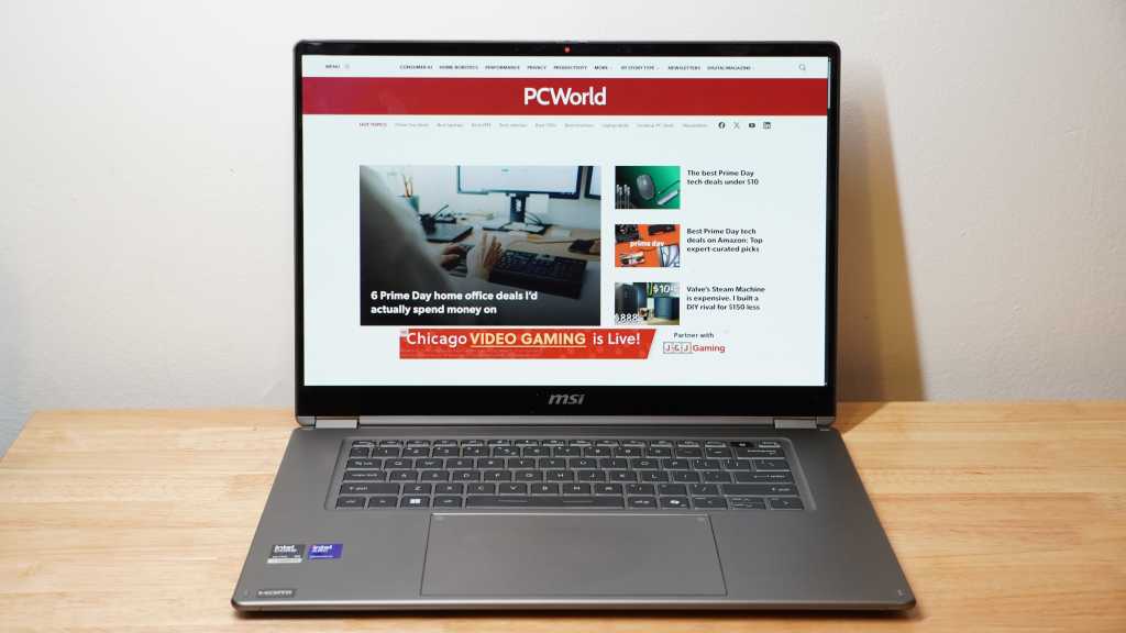 This MSI laptop gets almost everything right