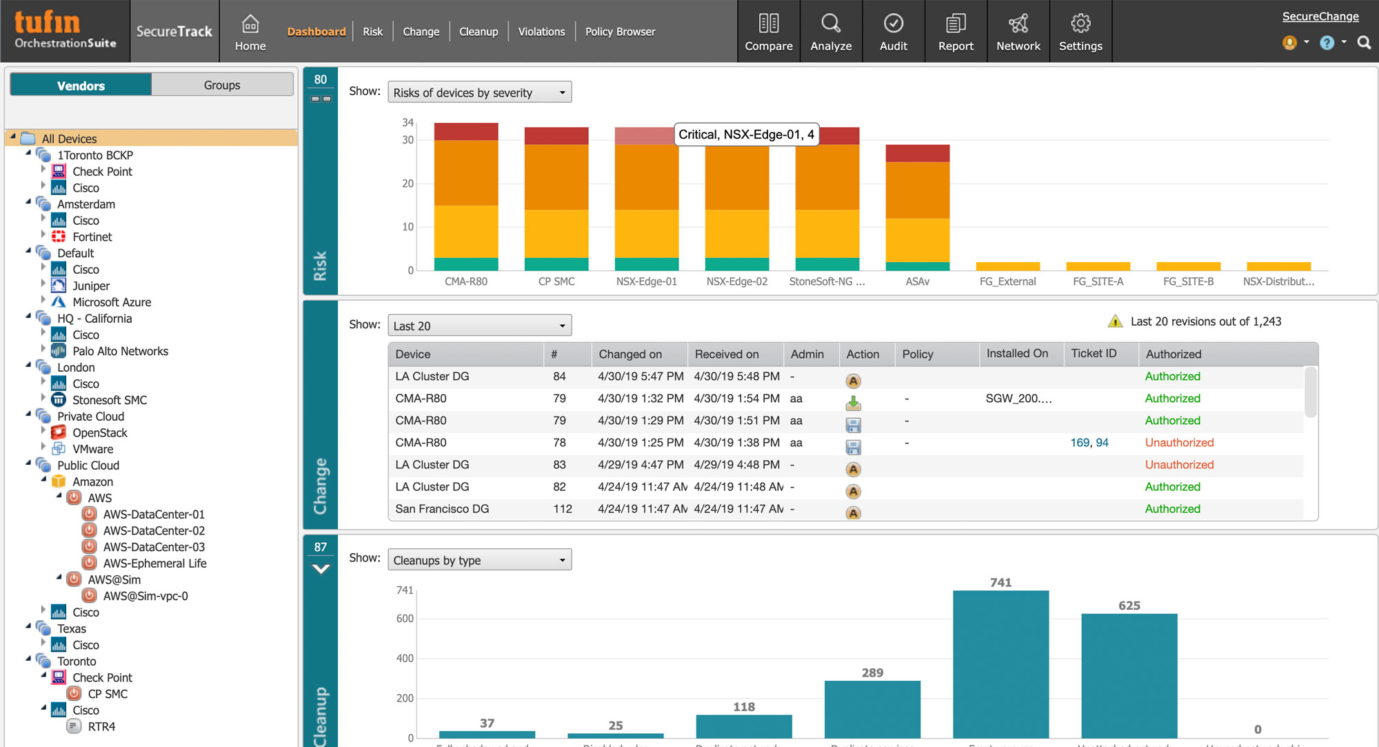 Tufin Orchestration Suite