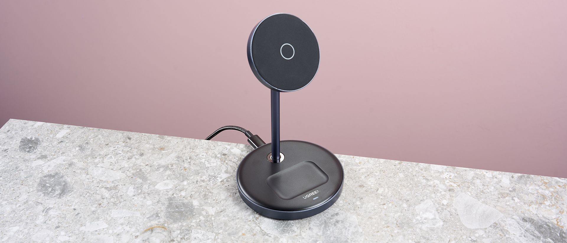 Ugreen Magflow 2-IN-1 Magnetic Wireless Charging Station