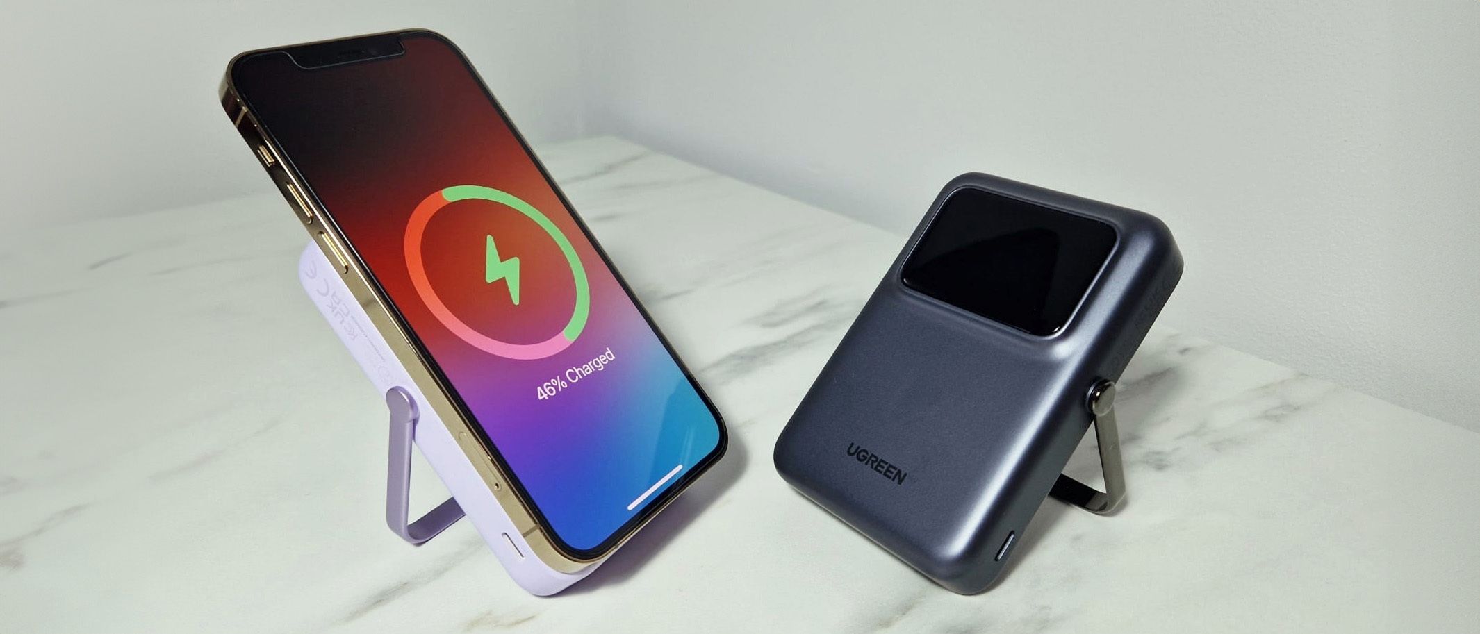 Ugreen Uno Magnetic Wireless Power Bank 10000Mah 15W