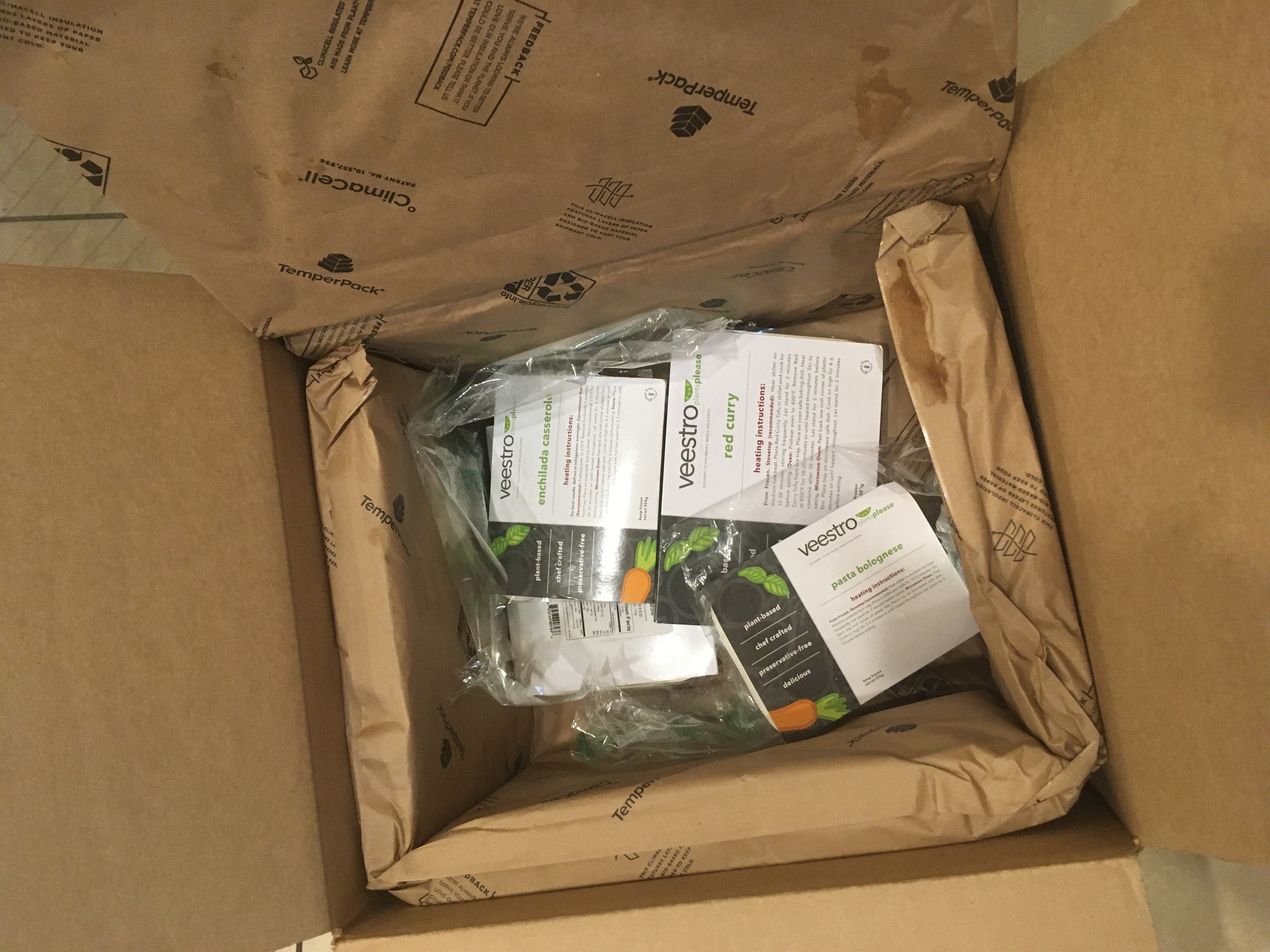 Veestro Meal Delivery Service