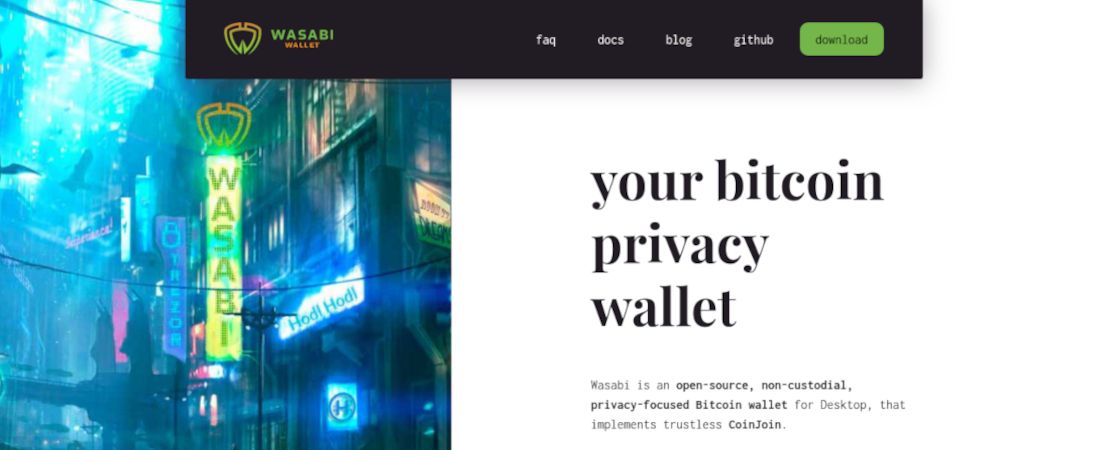 Wasabi Cryptocurrency Wallet