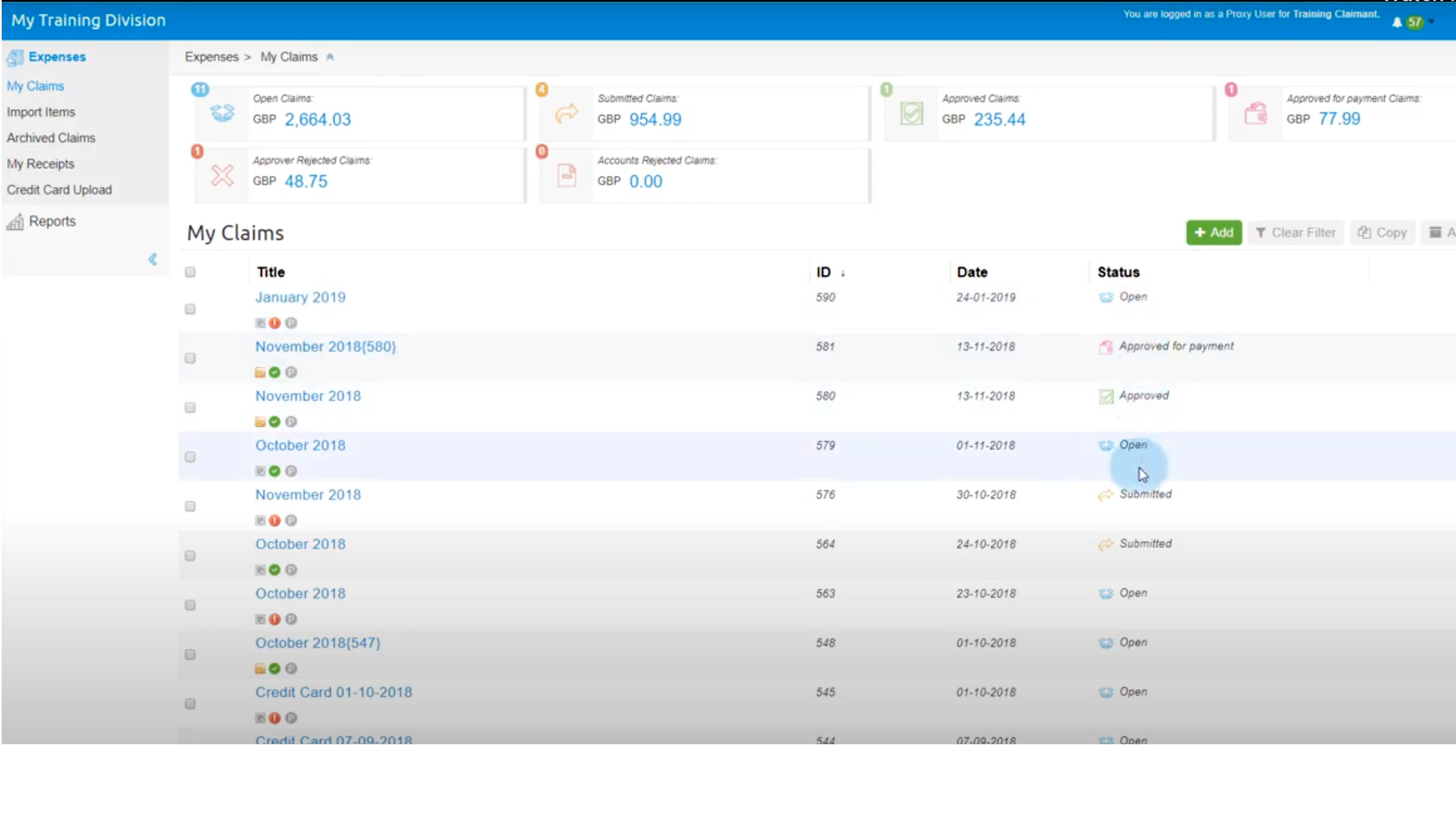 Webexpenses Expense Tracker