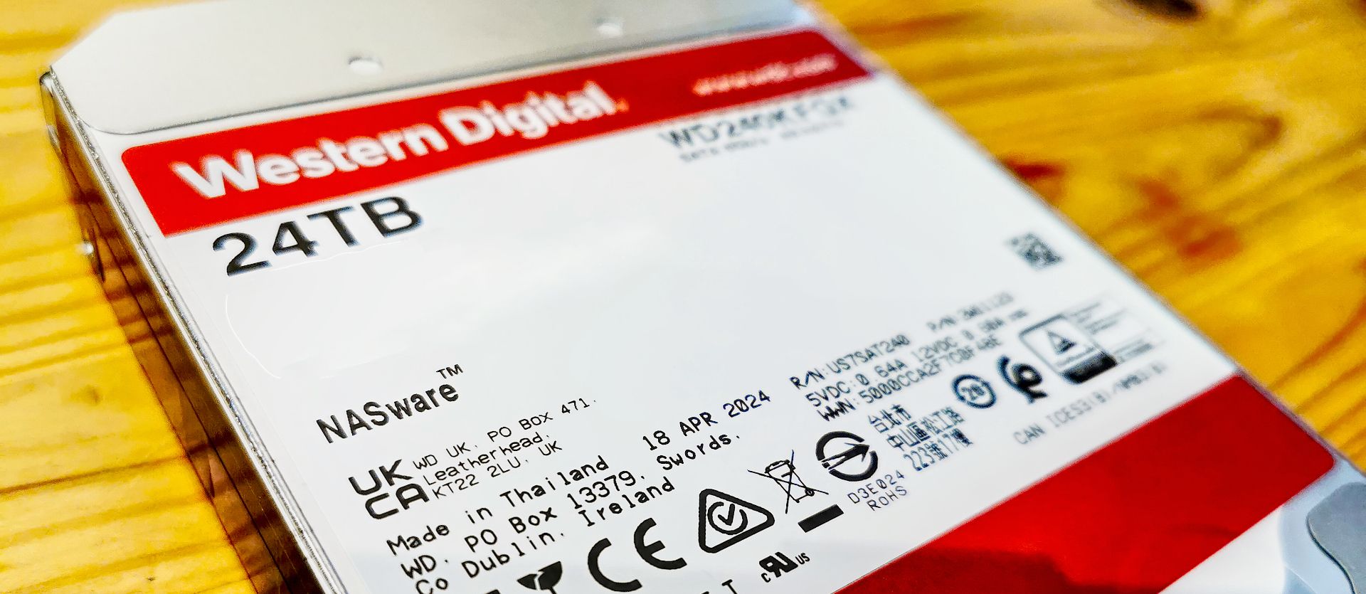 Western Digital Wd Red Pro 24Tb