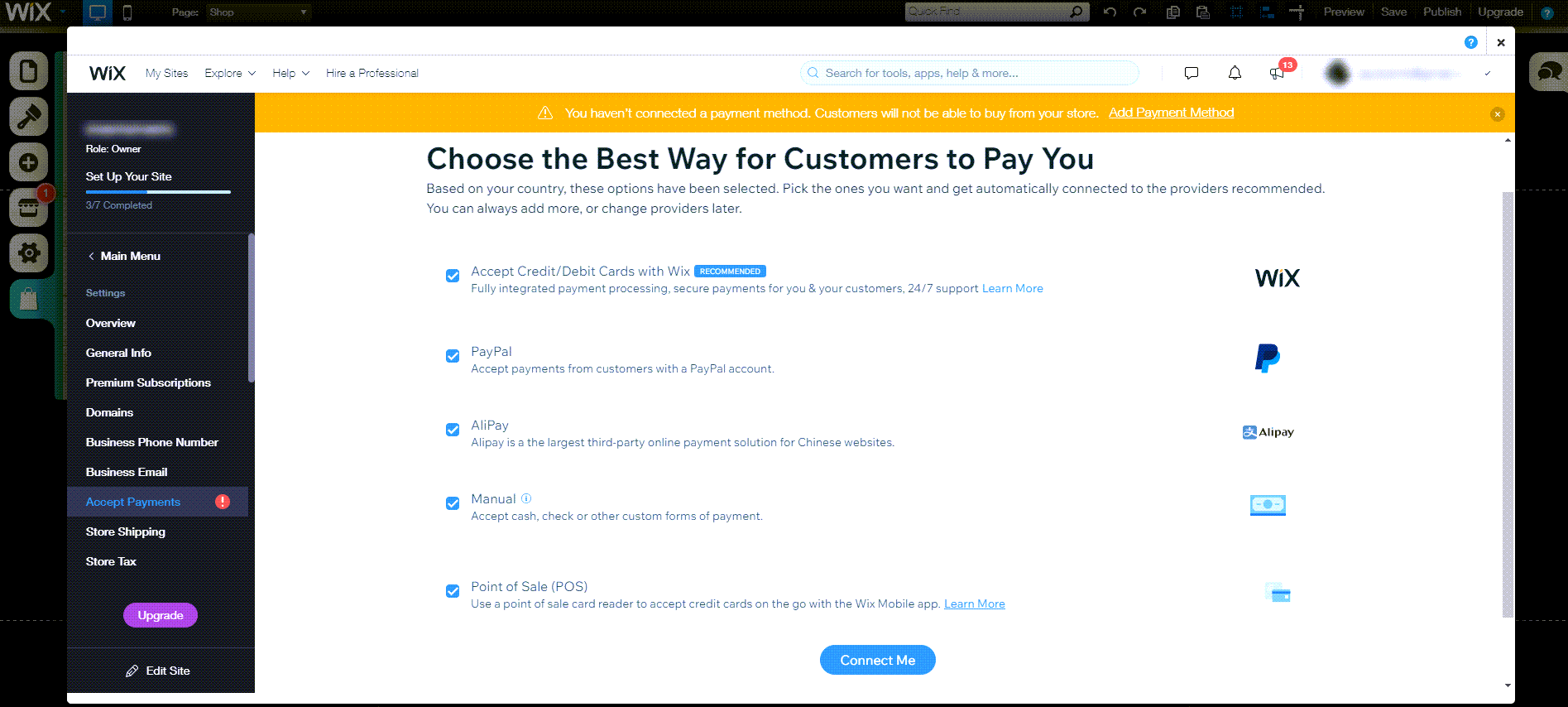 Wix Stores