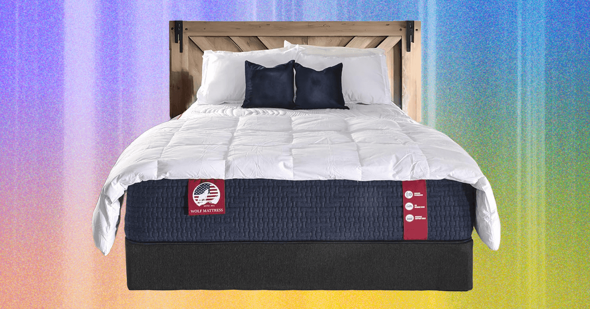Wolf Memory Foam Hybrid Premium Firm Mattress