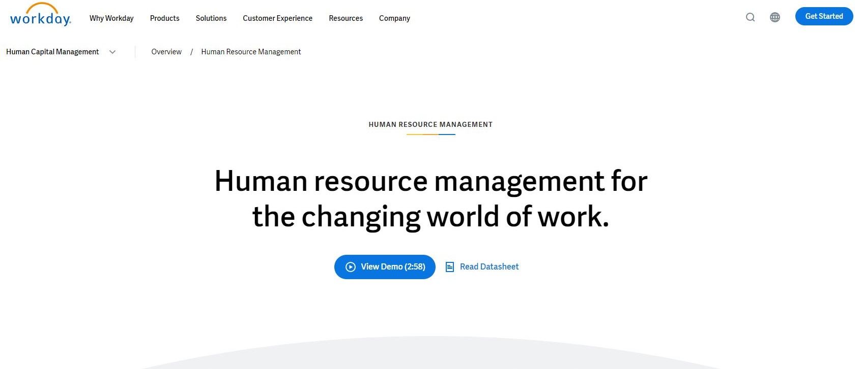 Workday Human Capital Management
