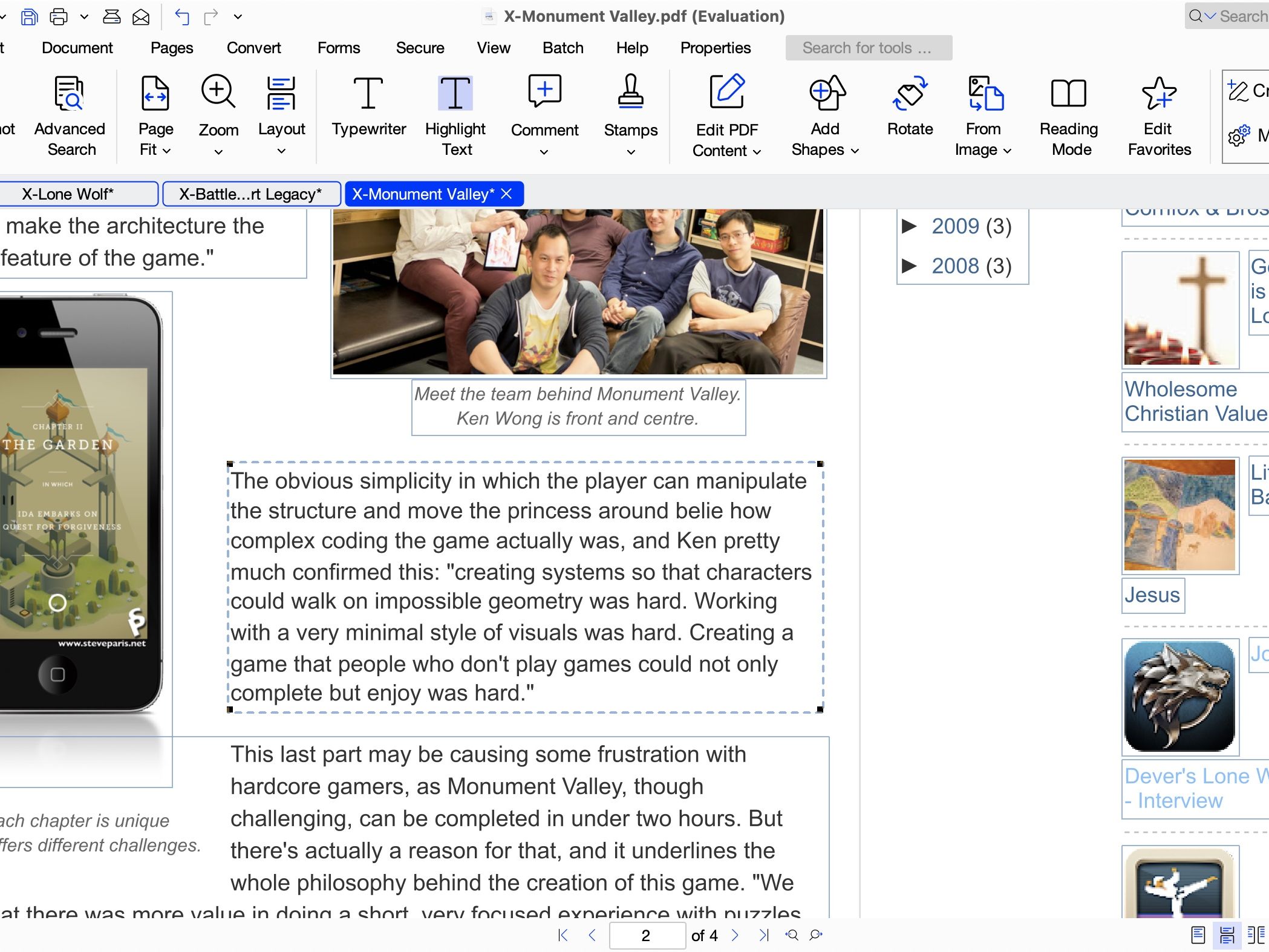 Xodo Pdf Studio