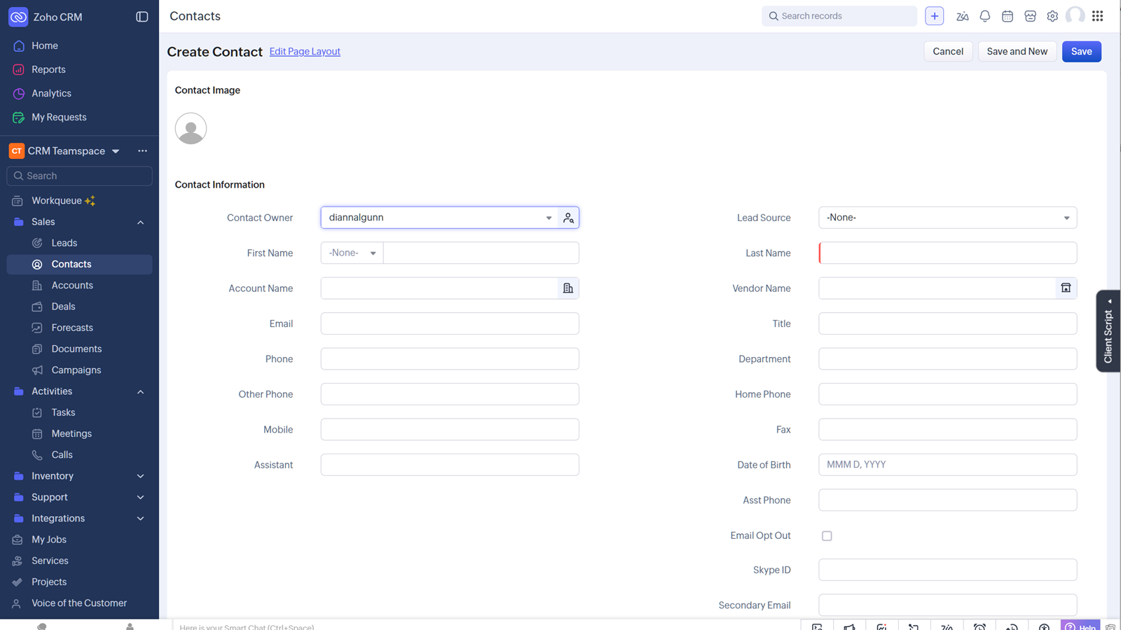 Zoho CRM