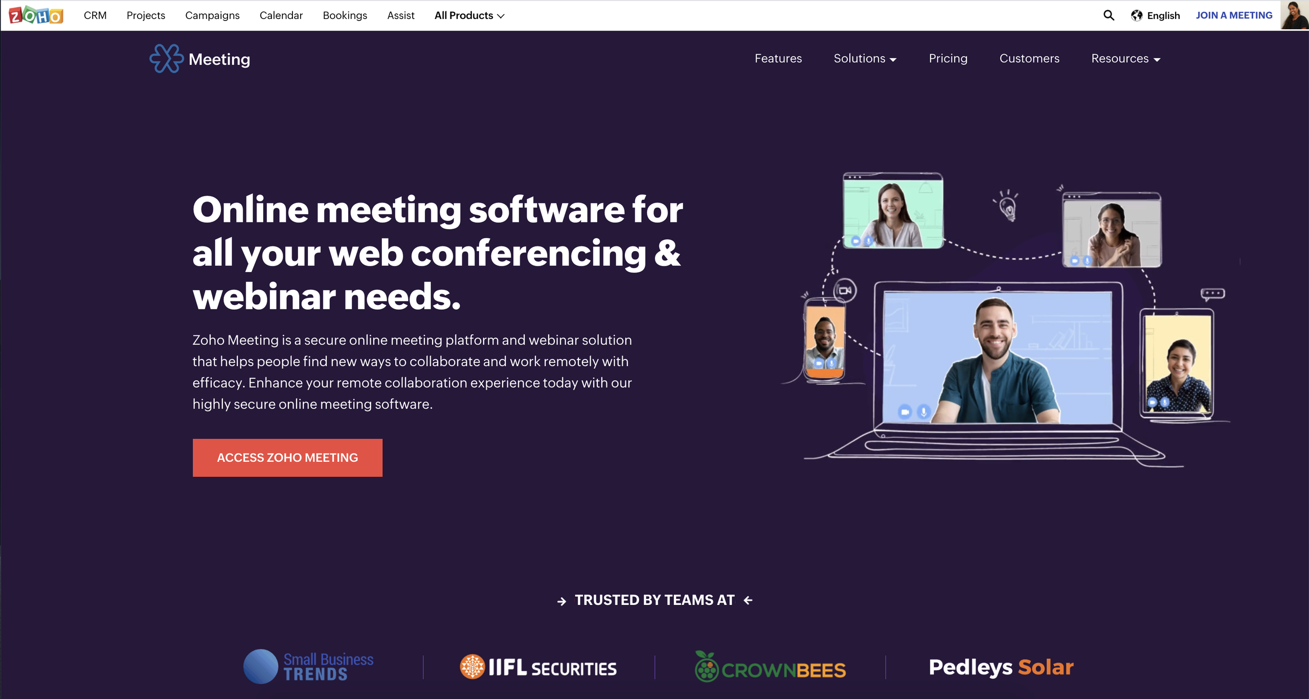 Zoho Meeting