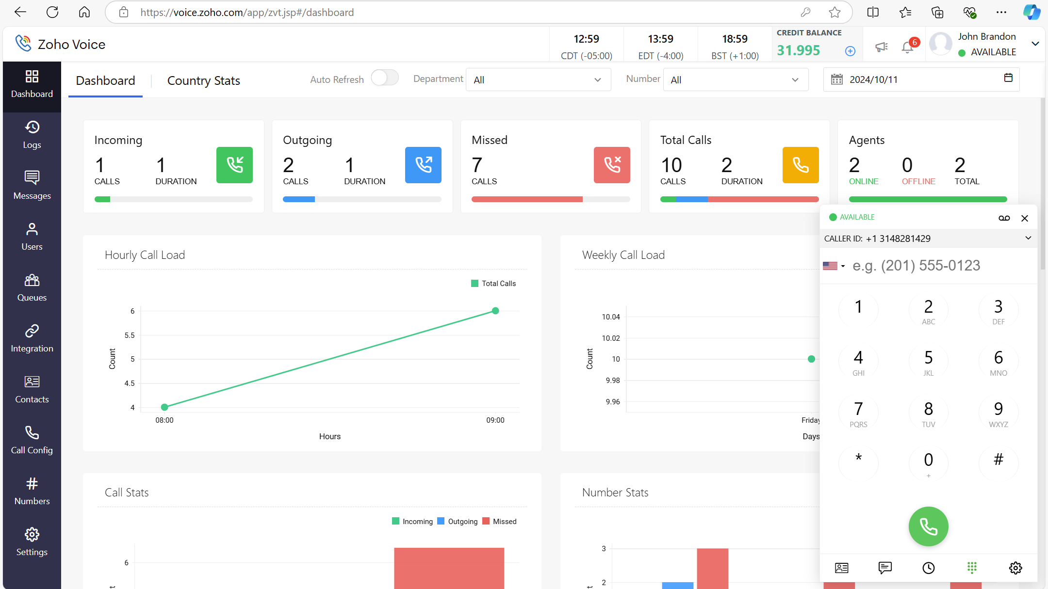 Zoho Voice